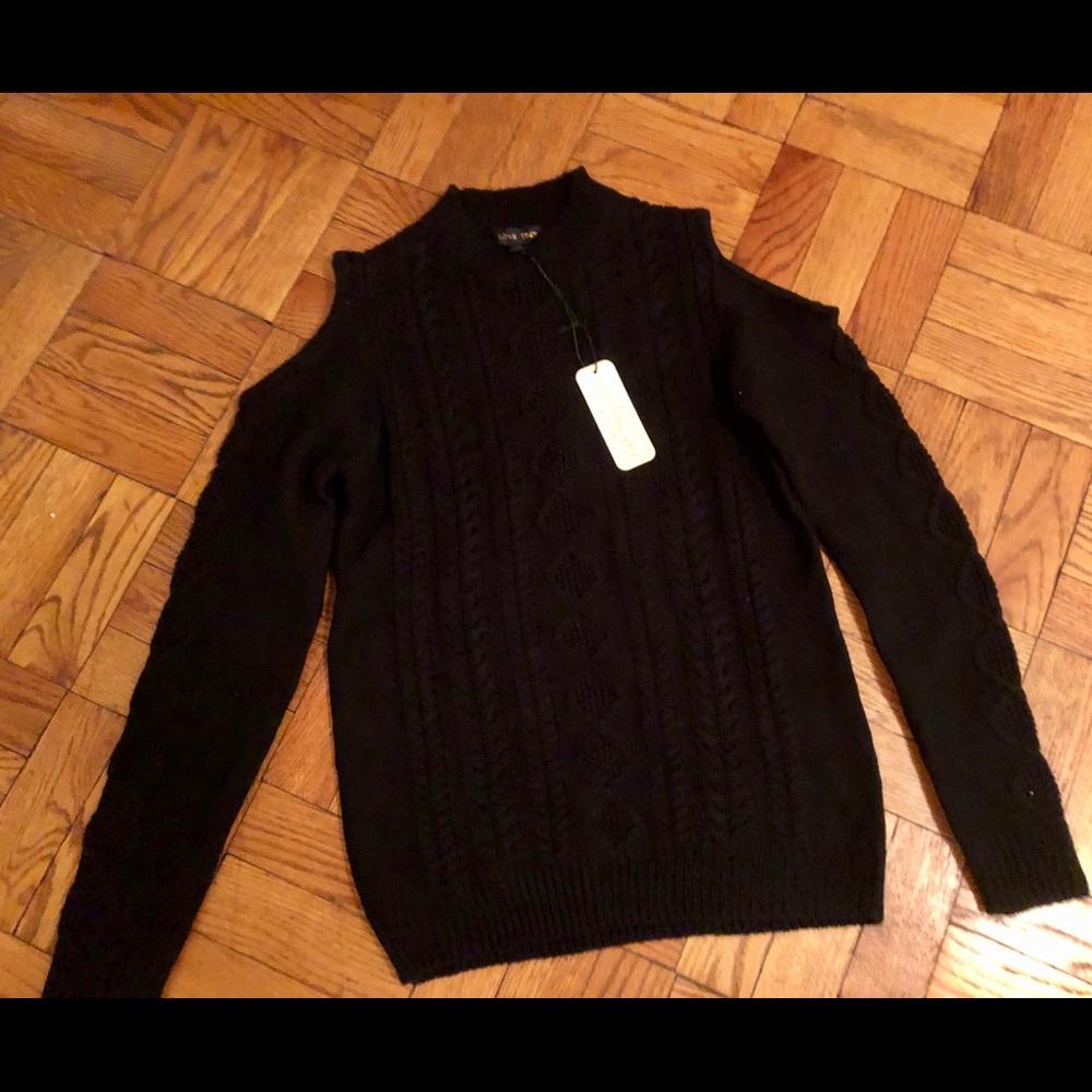 Fashion Nova Black Cold Should Sweater